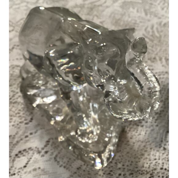 Crystal ELEPHANT Wonders of the Wild Made in Germany 5.5" Tall x 7” Wide - Picture 8 of 9